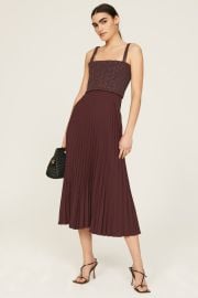 Bi-Color Pleated Dress by Proenza Schouler White Label for 90 Rent the Runway at Rent the Runway