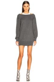 Bi Layer Knit Dress at FWRD
