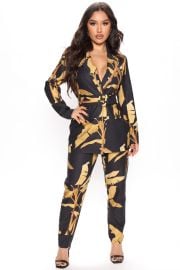 Bianca Blazer Pant Set - Blackcombo Fashion Nova CareerOffice Fashion Nova at Fashion Nova