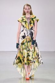 Bibhu Mohapatra Mixed Print Dress - District 5 Boutique at District 5 Boutique