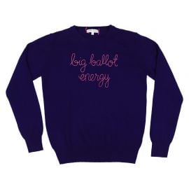 Big Ballot Energy Sweater by Lingua Franca at Lingua Franca