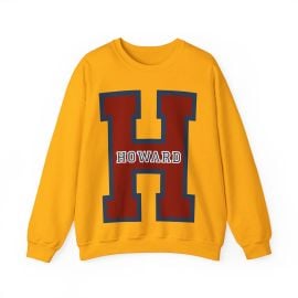 Big H Crewneck Sweatshirt BlackisGoldco at Black is Gold X