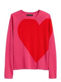 Big Heart Sweater at Banana Republic