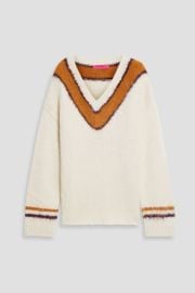 Big Varsity Stripe Alpaca Blend Sweater at The Outnet