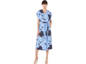 Bijou Silk Midi Dress by Equipment at Zappos