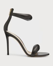 Bijoux 105mm Puffy Napa Ankle Cuff High Heel Sandals by Gianvito Rossi at Neiman Marcus