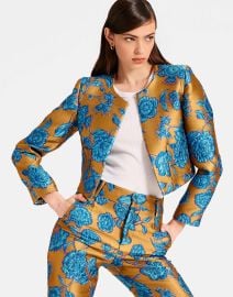 Bijoux Jacket in Hottie Turquoise for Women La DoubleJ US at La DoubleJ