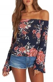 Billabong Come Around Off the Shoulder Top at Nordstrom