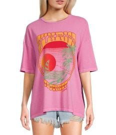 Billabong Sunrise To Sunset Oversized T Shirt at Dillards