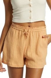 Billabong Sunset Crinkle Drawstring Waist Shorts at Nordstrom