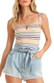 Billabong Top Notch Stripe Tank Top at Nordstrom