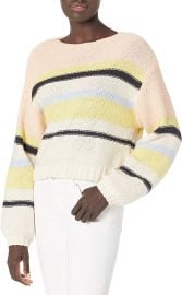 Billabong Women s Seeing Stripes Sweater at Amazon