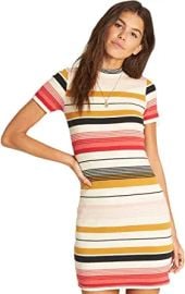 Billabong Women39s Stay Golden Dress Multi XS at  Womens Clothing store at Amazon