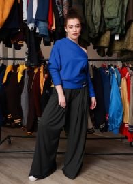 Bills Twisted Sweatshirt for Women - NFL Team in Buffalo Kiya Tomlin at Kiya Tomlin