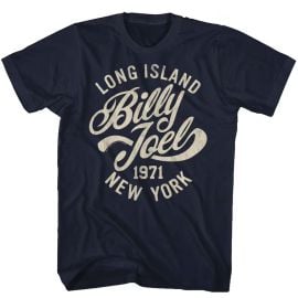 Billy Joel 1971 Long Island New York Navy Blue Shirts at Etsy