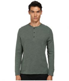 Billy Reid Hunter Henley Grey Green at 6pm