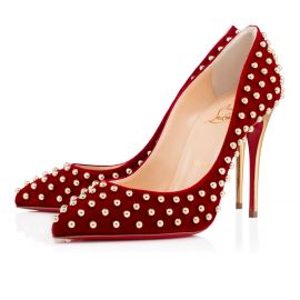 Billy Velvet Pumps at Christian Louboutin