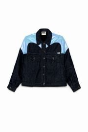 Bimba Y Lola Iridescent Denim Jacket at Bimba Y Lola