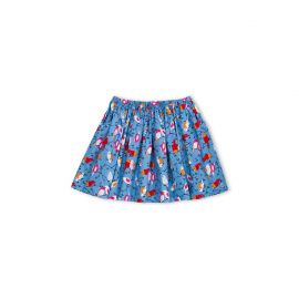 Bird Print Skirt at Petit Bateau