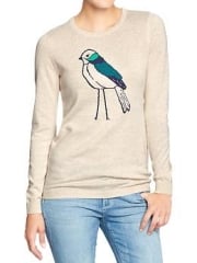 Bird graphic pullover at Old Navy