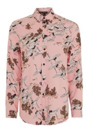 Bird in flight shirt at Topshop