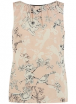 Bird print top at Dorothy Perkins at Dorothy Perkins