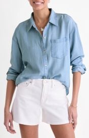 Birdie Chambray Button-Up Shirt at Nordstrom