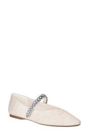 Birdies Goldfinch Crystal Strap Flat at Nordstrom