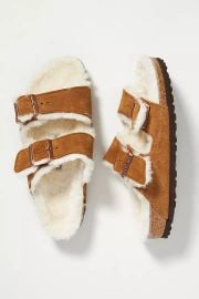 Birkenstock Arizona Shearling Lined Sandals4 at Anthropologie