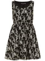 Black Bird Pocket Dress at Dorothy Perkins