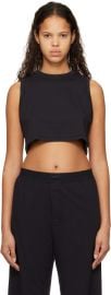 Black Boyfriend Tank Top by SKIMS on Sale at ssense