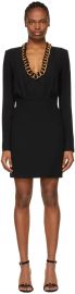 Black Chain Trim Mini Dress by Givenchy on Sale at Ssense