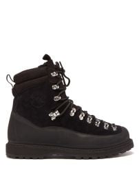 Black Everest suede hiking boots  Diemme  FASHION US at Matches