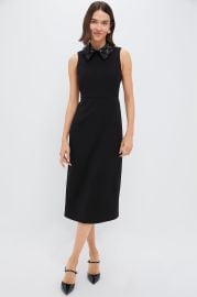 Black Floral Applique Helena Dress Tuckernuck at Tuckernuck