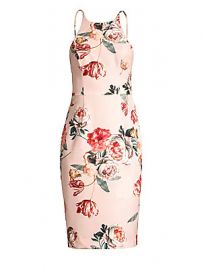 Black Halo - Montego Floral Sheath Dress at Saks Fifth Avenue