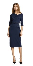 Black Halo 3/4 Sleeve Jackie O Dress at Shopbop