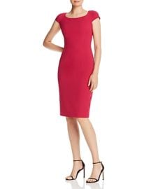 Black Halo Amari Cap sleeve Sheath Dress in Jujube at Bloomingdales