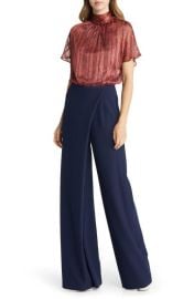 Black Halo Cash Blouson Jumpsuit at Nordstrom