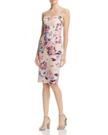 Black Halo Clover Floral-Print Dress at Bloomingdales