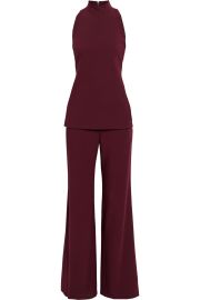 Black Halo Gardenia Two Piece Cady Jumpsuit in Plum at The Outnet