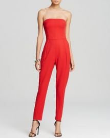 Black Halo Jumpsuit - Iris Strapless at Bloomingdales