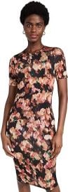 Black Halo Layla Dress in Floral Haze at Amazon