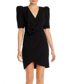 Black Halo Maricopa Faux-Wrap Sheath Dress  Women - Bloomingdale s at Bloomingdales