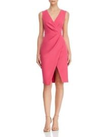 Black Halo Nora Draped Sheath Dress Bloomingdales at Bloomingdales