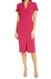 Black Halo Patel Sheath Dress in Jujubee  at Nordstrom