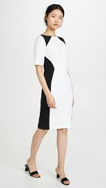 Black Halo Wolfe Colorblock Sheath Dress at Shopbop