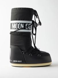 Black Icon snow boots Moon Boot FASHION US at Matches