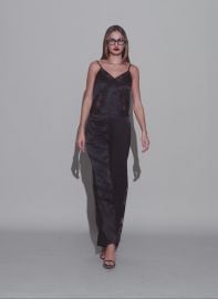 Black Juliet Silk & Lace Pant | Fleur du Mal at Fleur du Mal