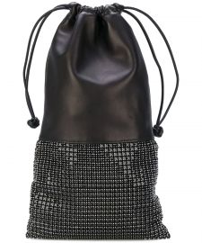 Black Leather Handbag by Alexander Wang at Bluefly