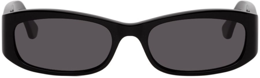 Black Leila Sunglasses at Ssense